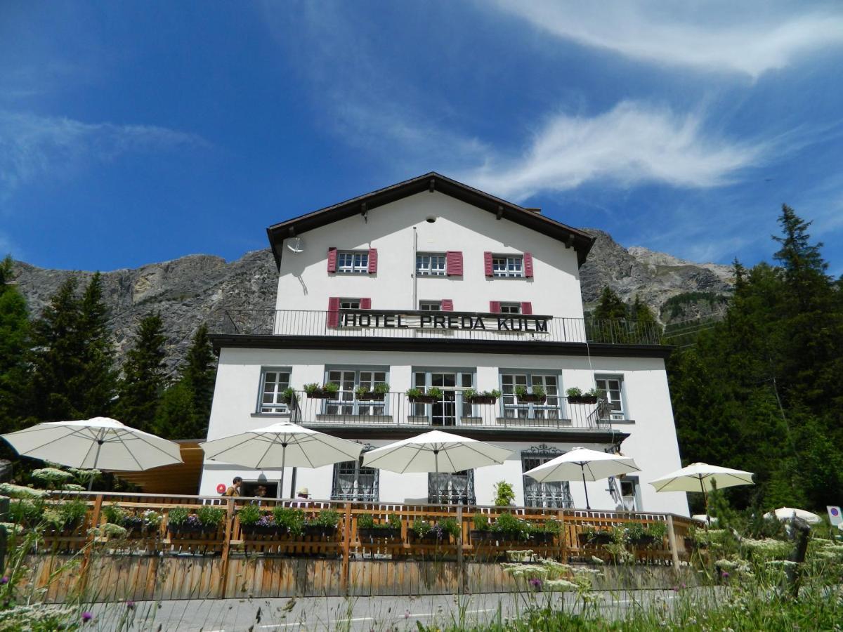 Hotel Preda Kulm Bergün Zewnętrze zdjęcie