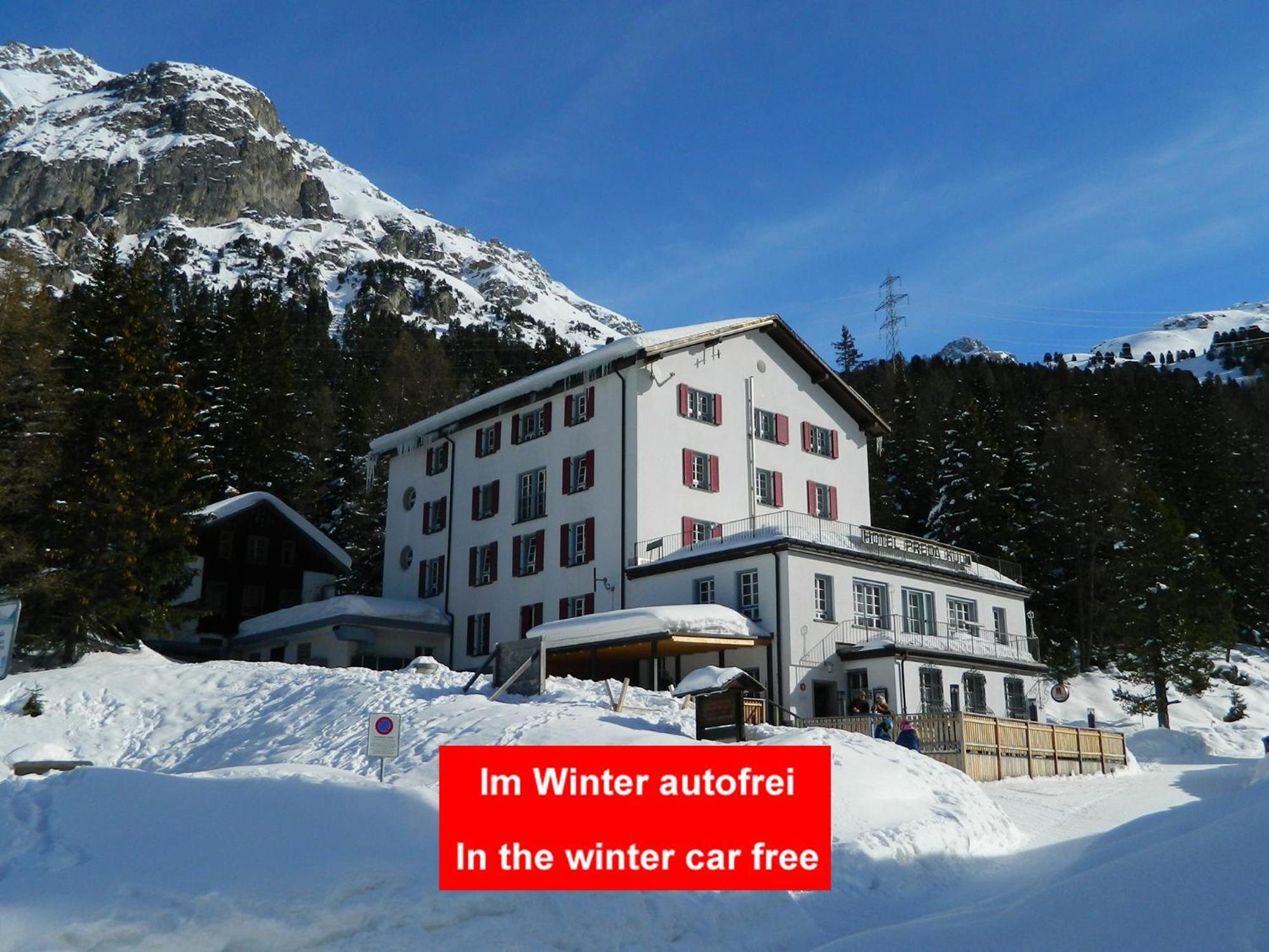 Hotel Preda Kulm Bergün Zewnętrze zdjęcie